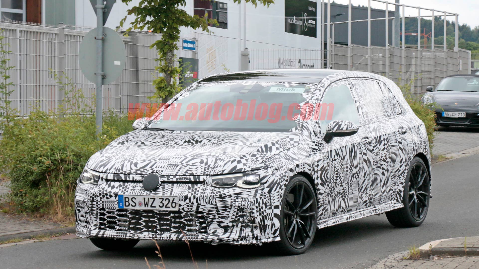 2020 Volkswagen Golf GTI front 3/4