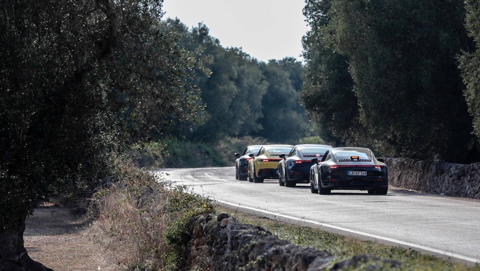 2019 Porsche 911 testing