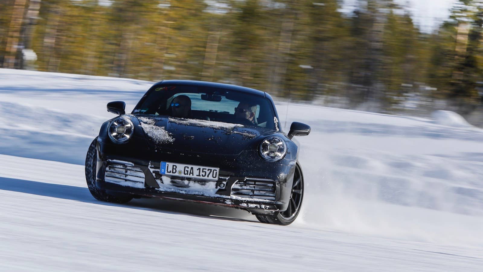 2019 Porsche 911 testing