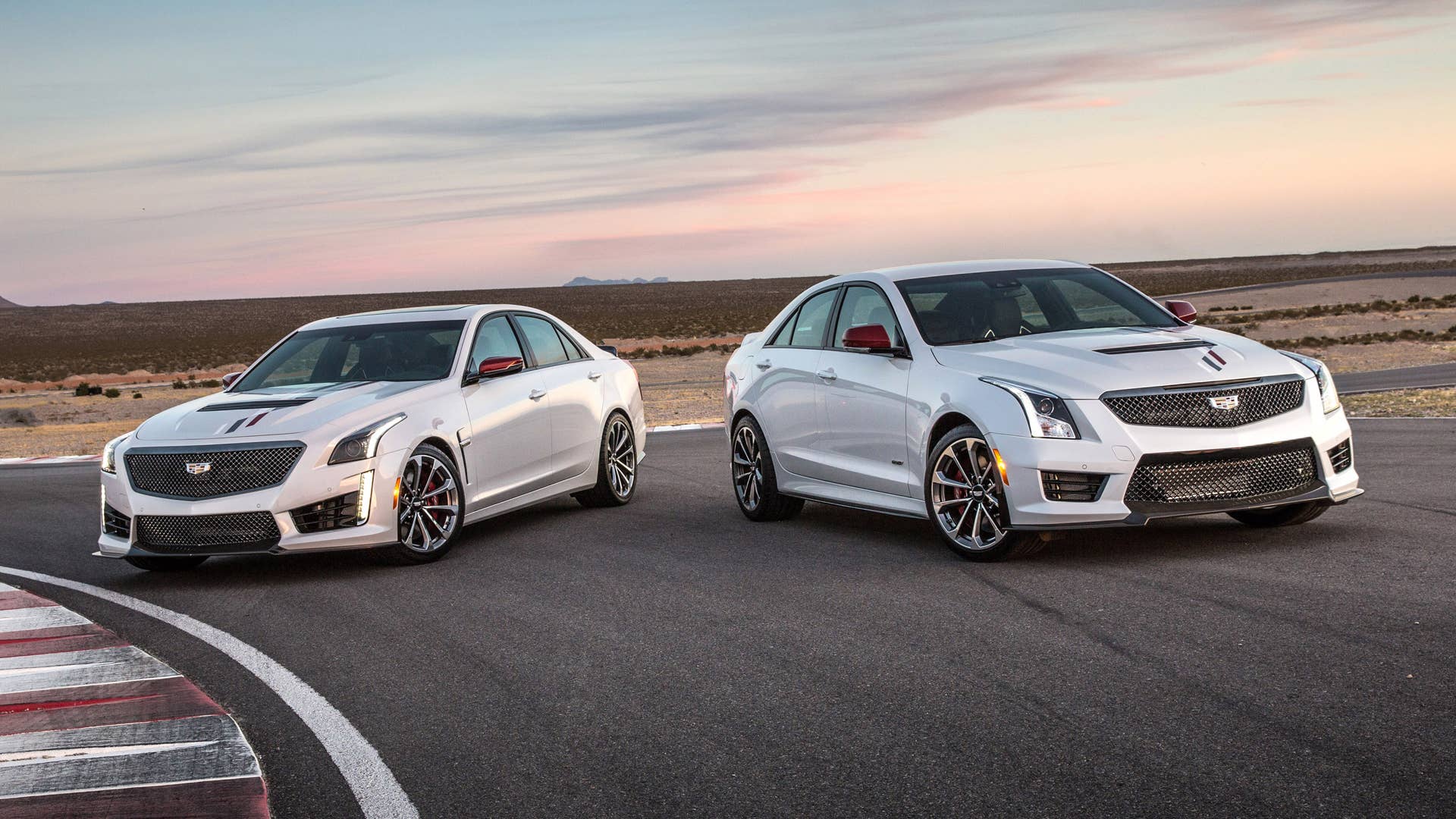 Cadillac celebrates its record-breaking return to endurance racing with The Championship edition of all three of its high-performance models â the 2018 Cadillac ATS-V coupe and sedan, and the 2018 Cadillac CTS-V super sedan.