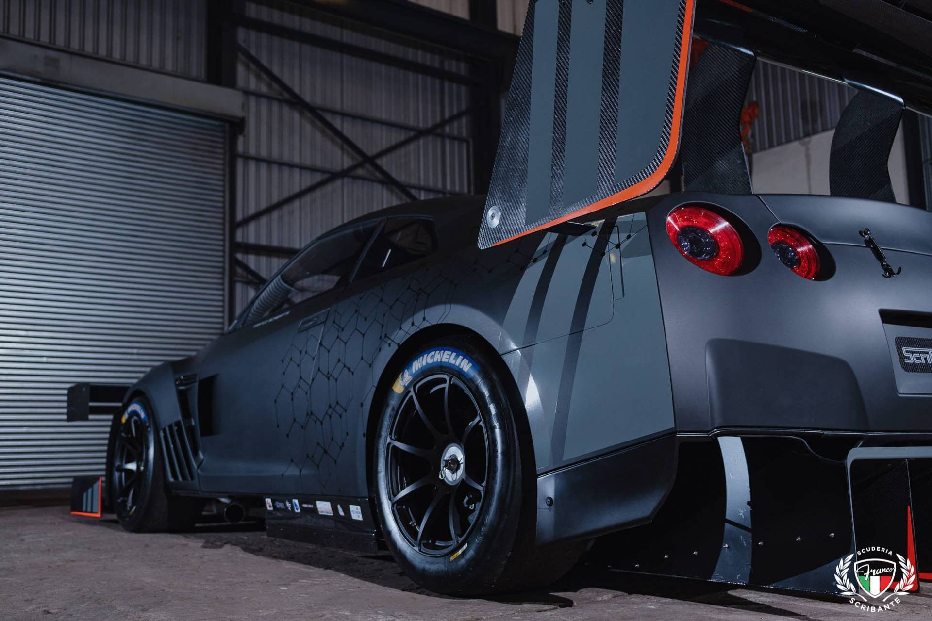 Franco Scribante Racing hillclimb Nissan GT-R