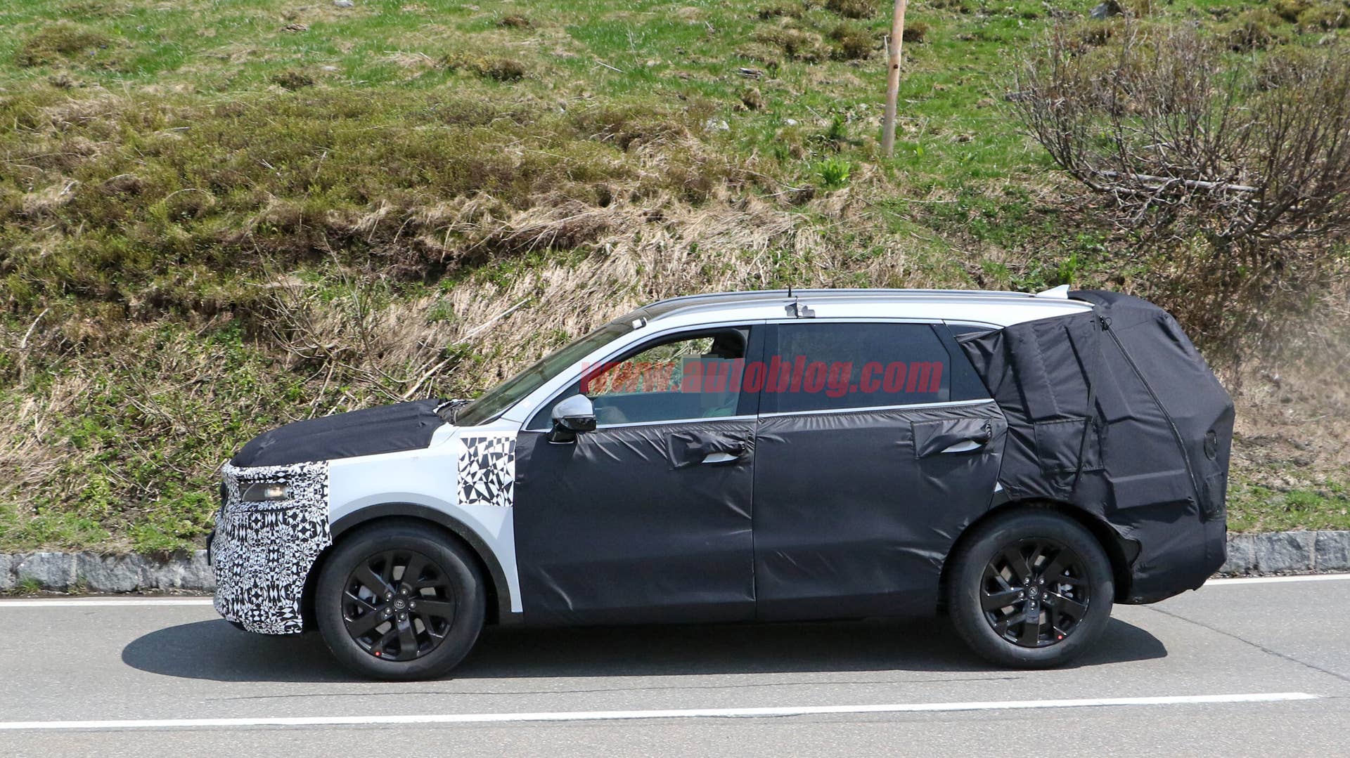 Kia Sorento spy shots