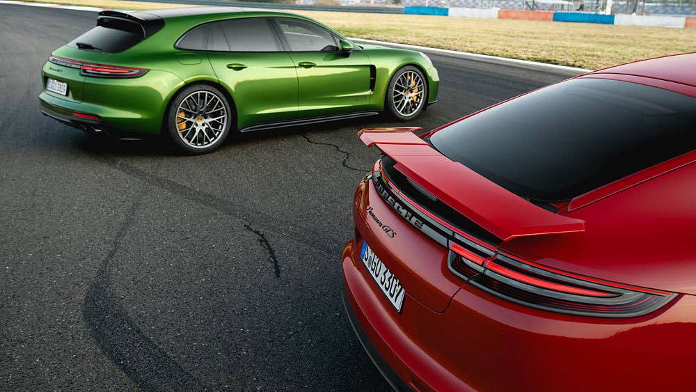 Porsche Panamera GTS and Gran Turismo GTS