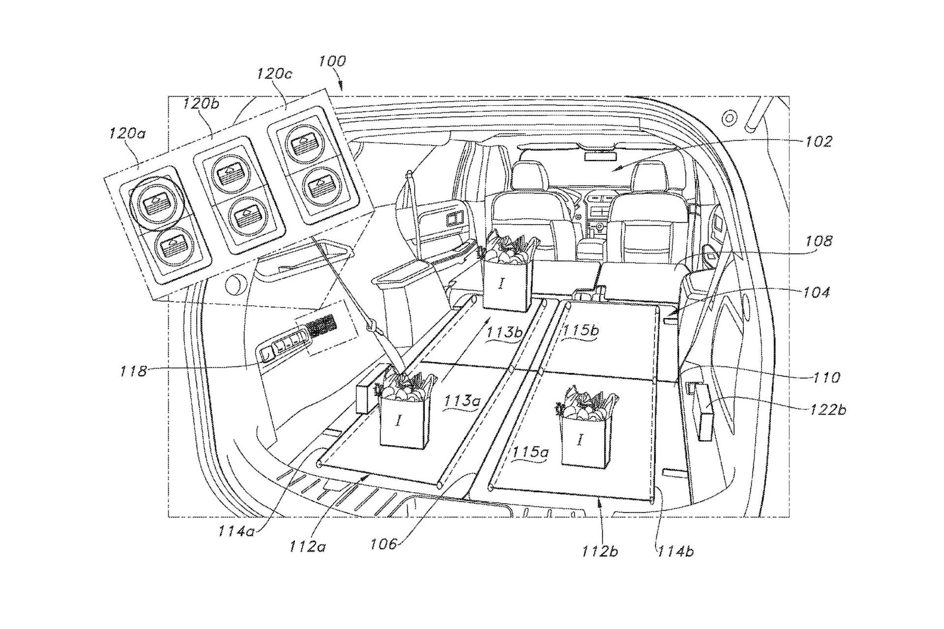Ford conveyor belt patent application
