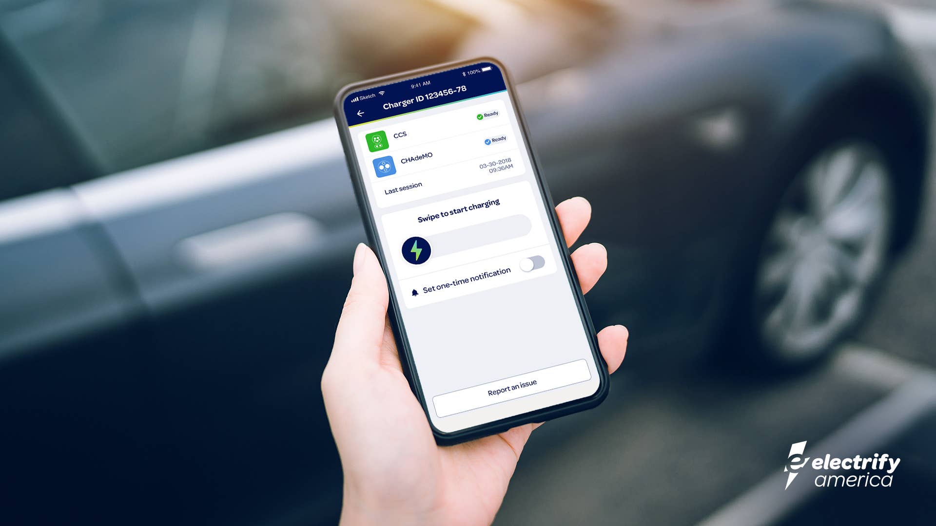 Electrify America app