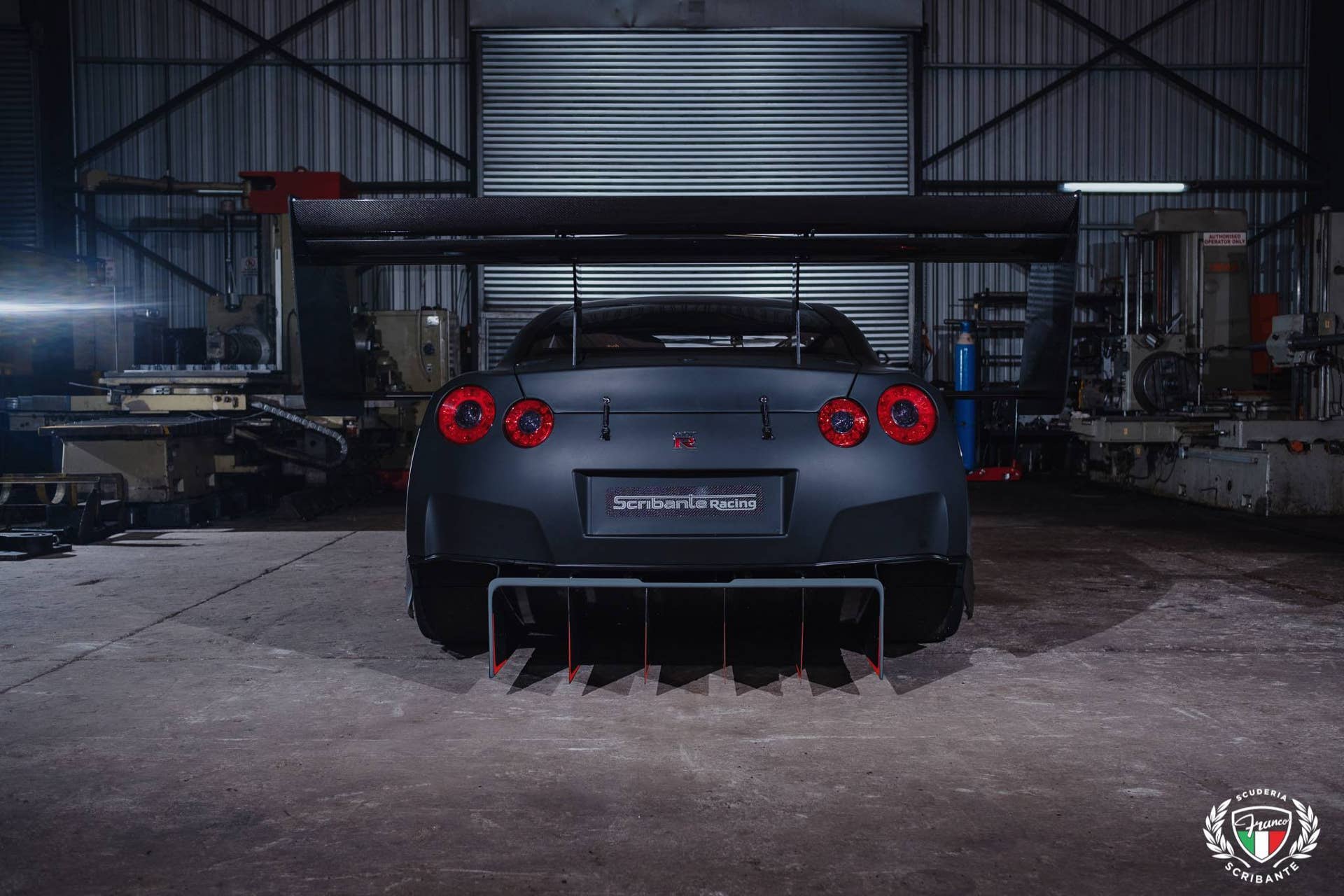 Franco Scribante Racing hillclimb Nissan GT-R