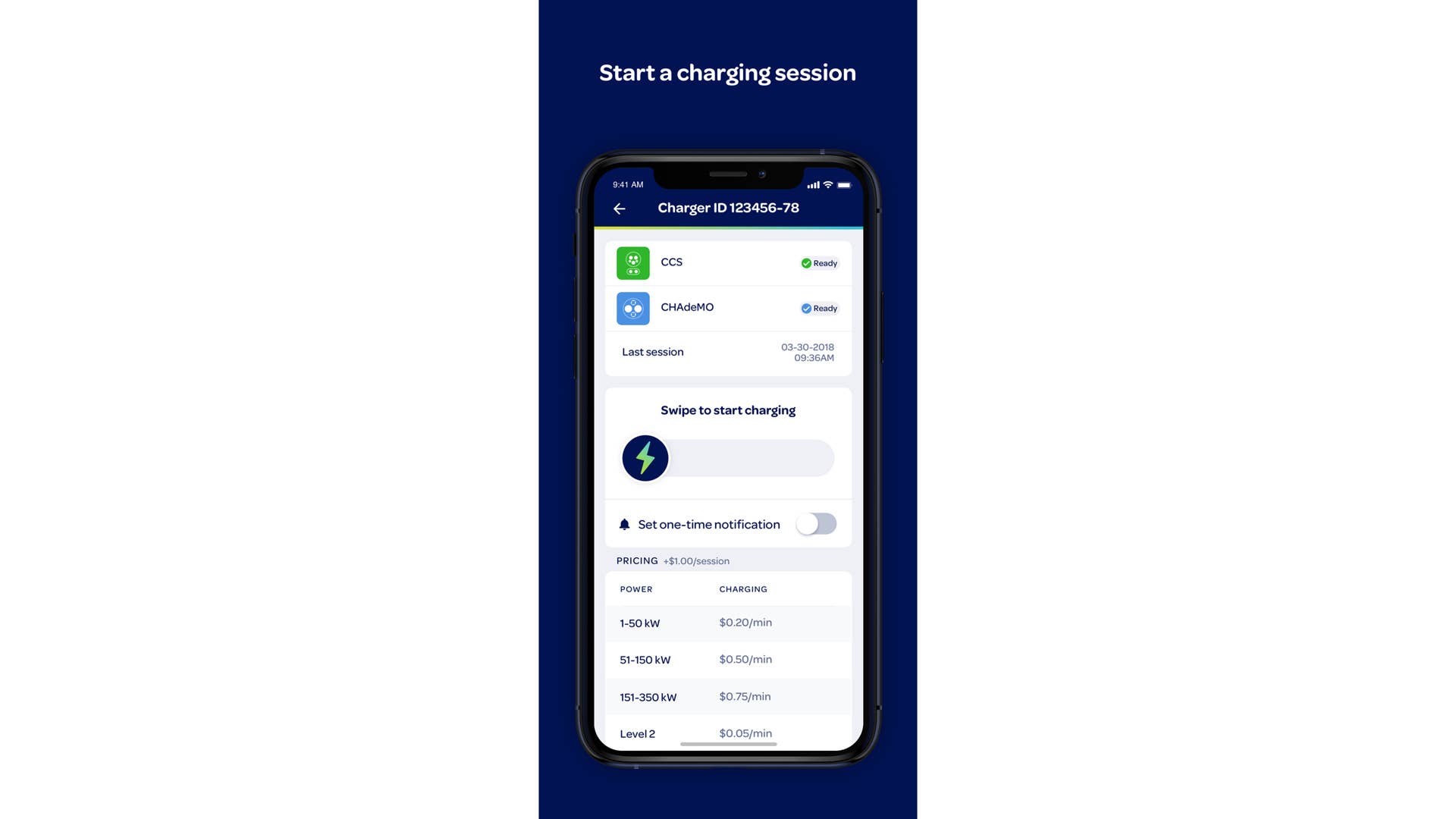 Electrify America app