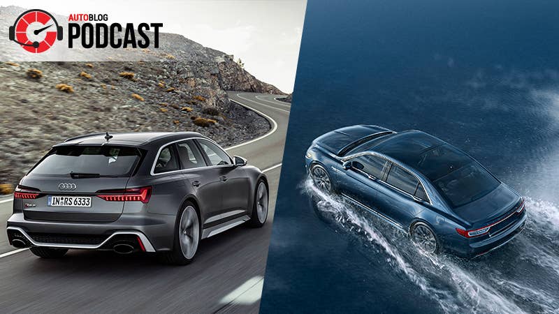 Audi RS6 Avant and Lincoln Continental