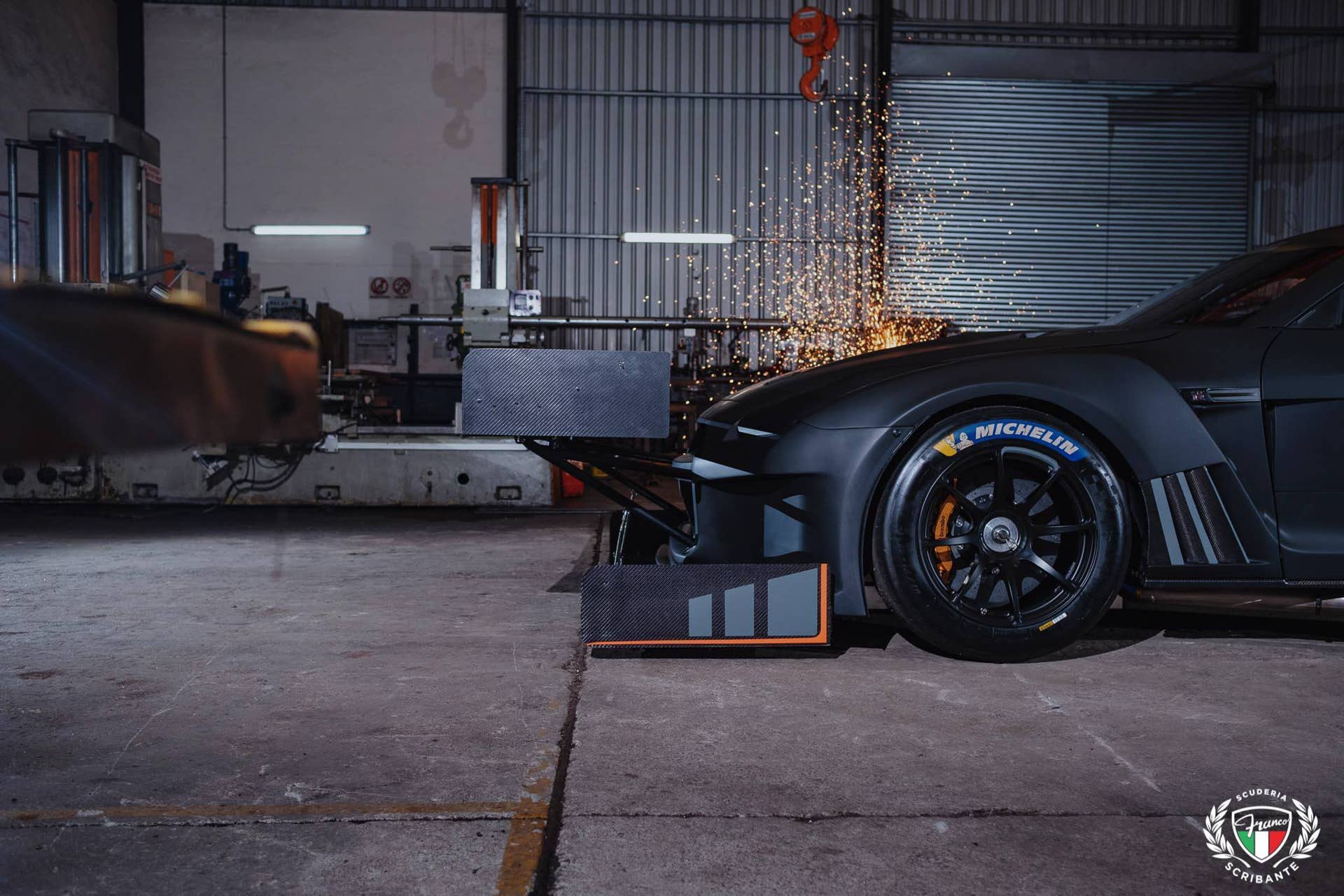 Franco Scribante Racing hillclimb Nissan GT-R