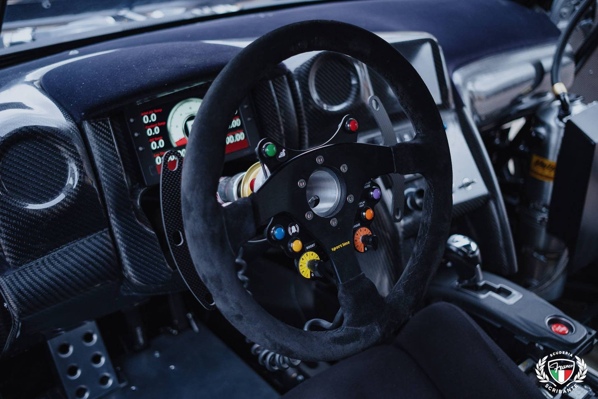 Franco Scribante Racing hillclimb Nissan GT-R