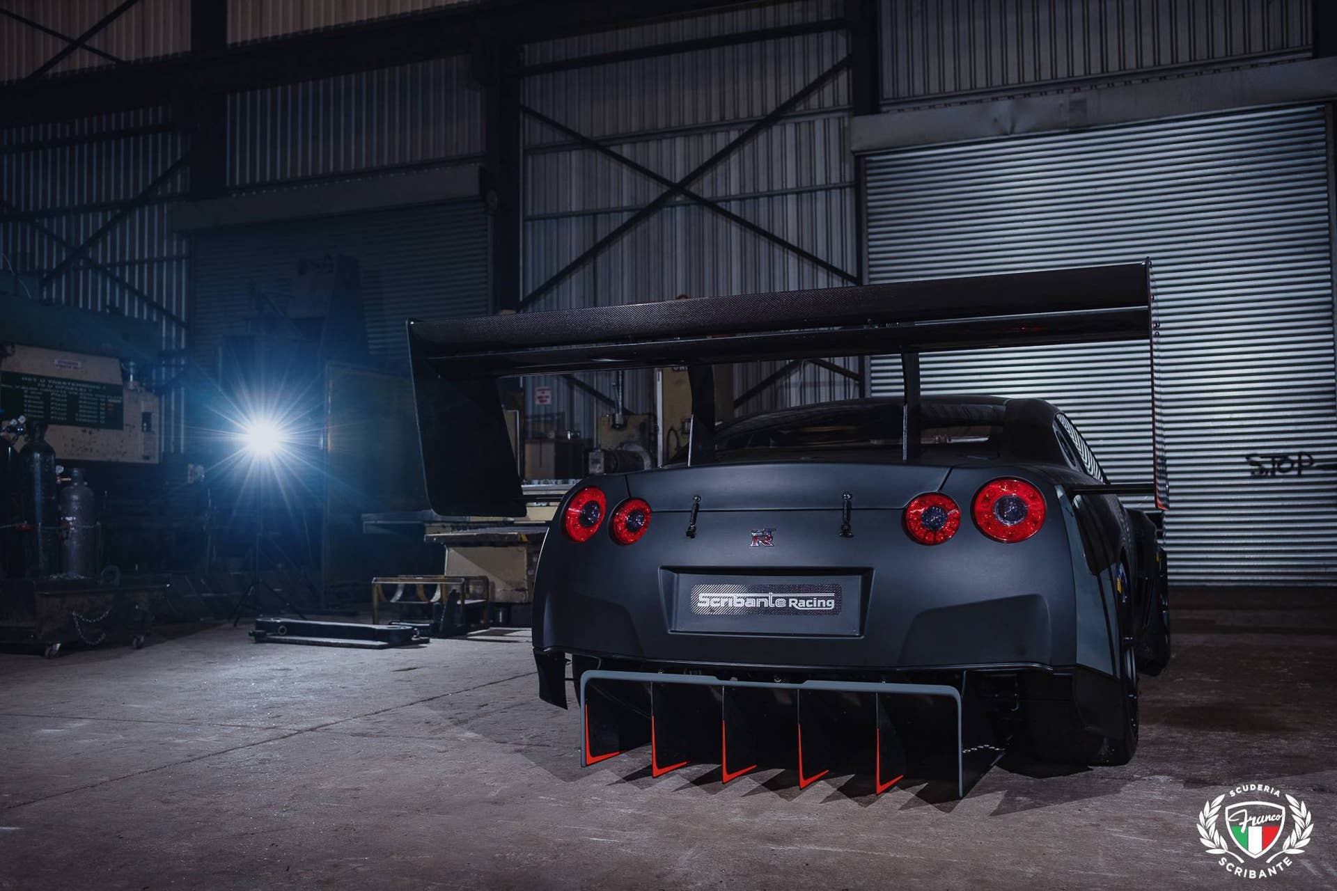 Franco Scribante Racing hillclimb Nissan GT-R