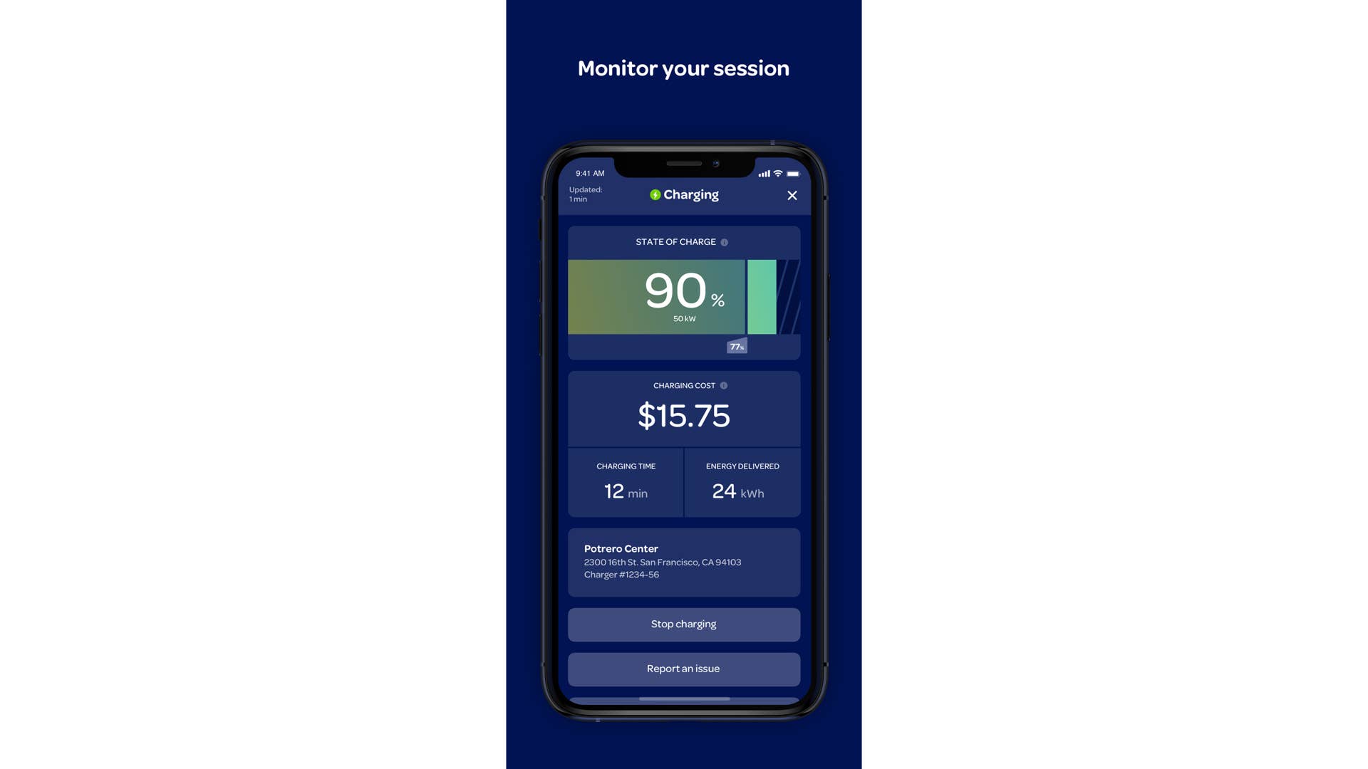 Electrify America app