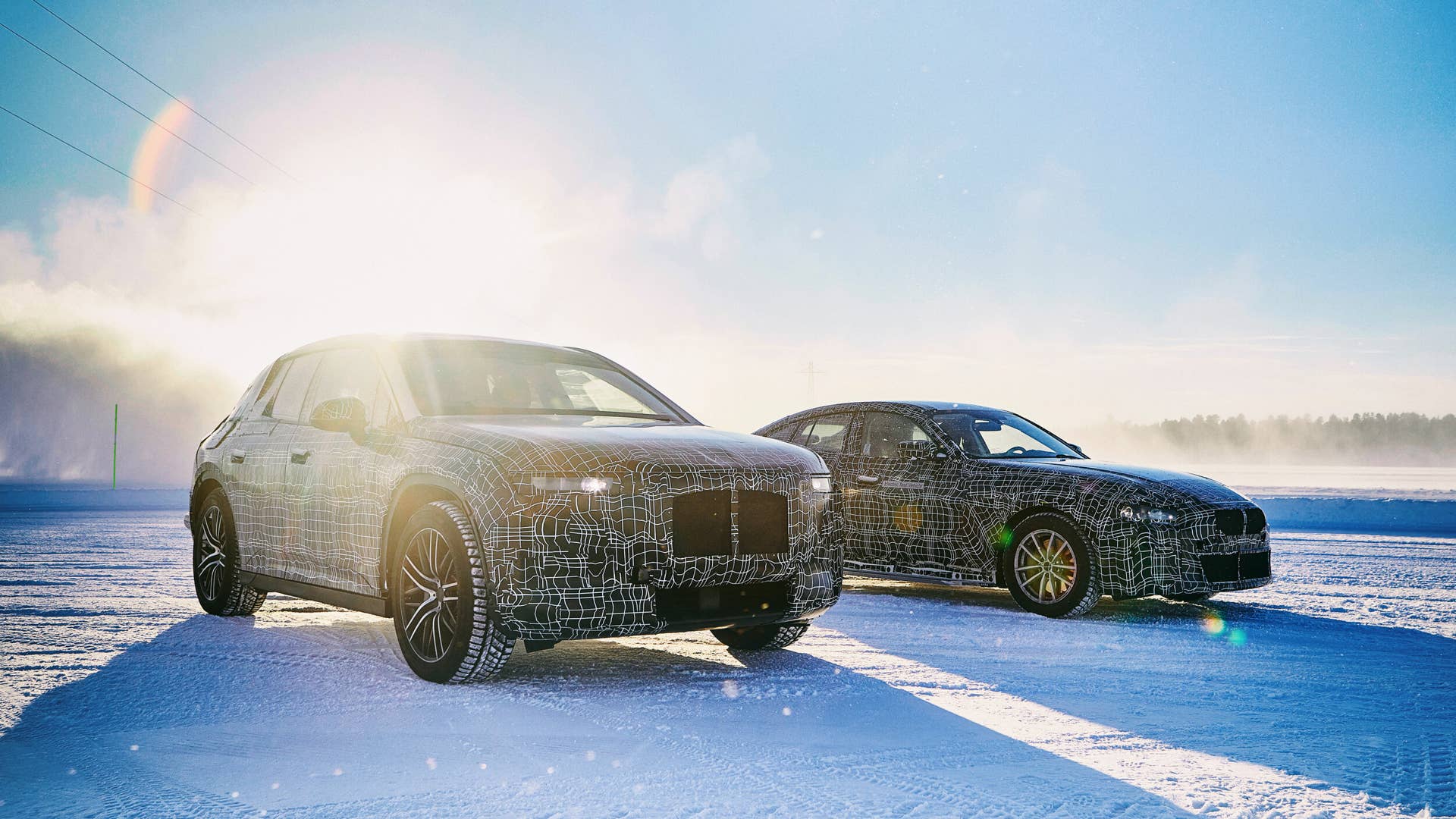 BMW EVs winter testing