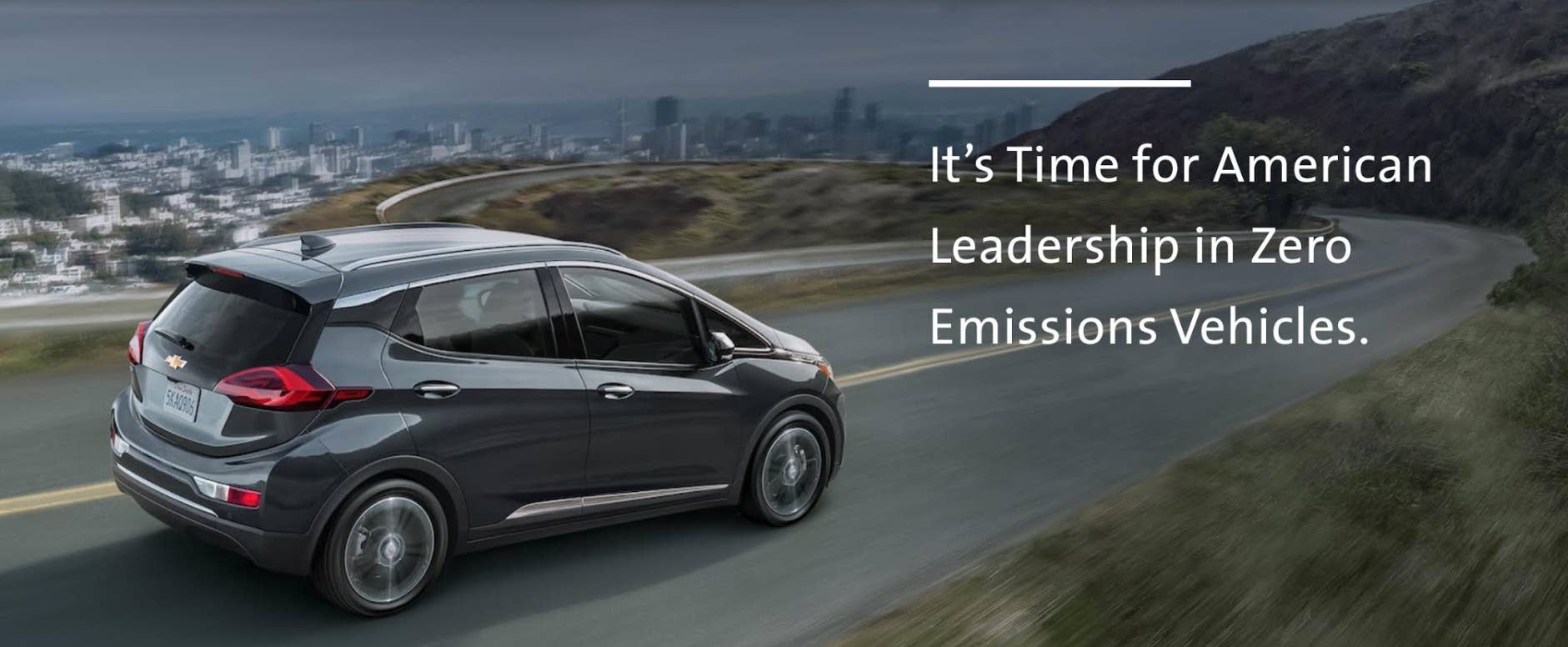 GM has called on the Trump administration to provide leadership by actually increasing regulation of automakers and mandating production of zero emissions vehicles.