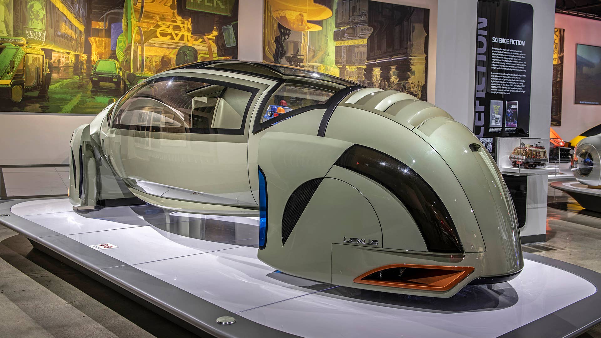 2054 Lexus Maglev Pod