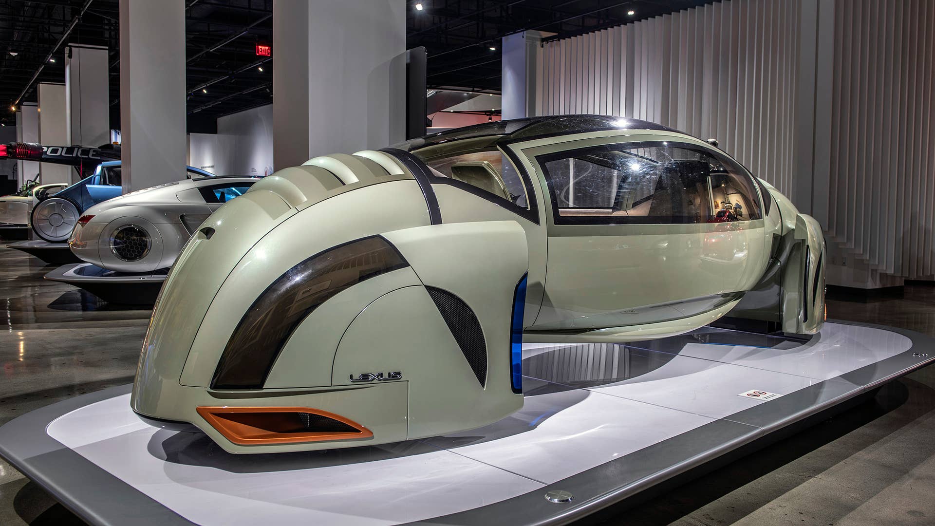 2054 Lexus Maglev Pod