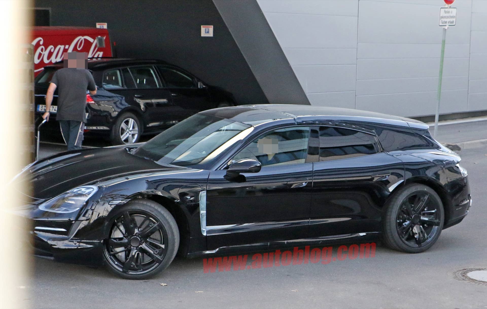 Porsche Taycan Sport Turismo spy photo