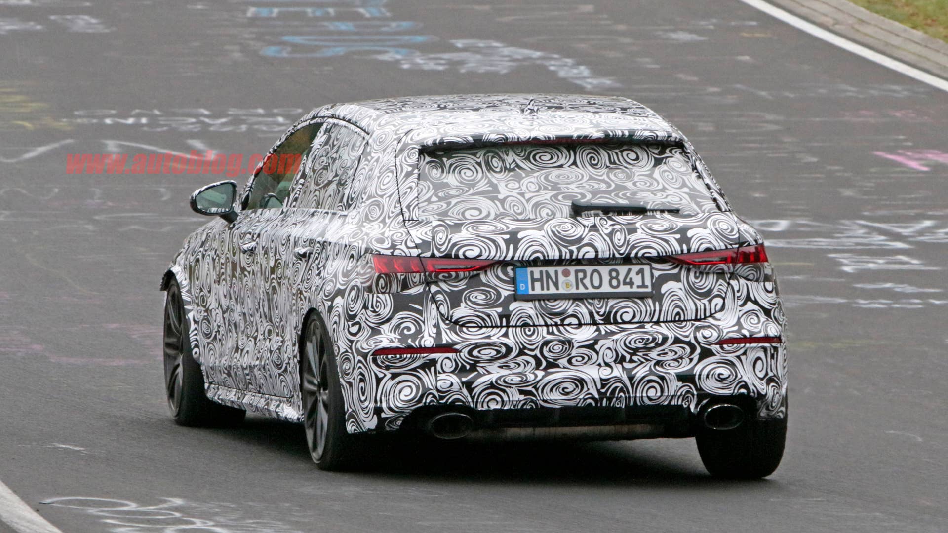 2021 Audi RS 3 prototype