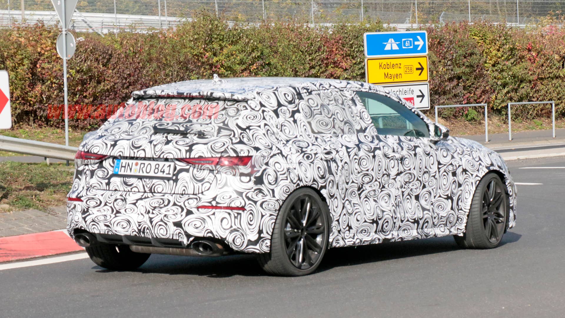 2021 Audi RS 3 prototype