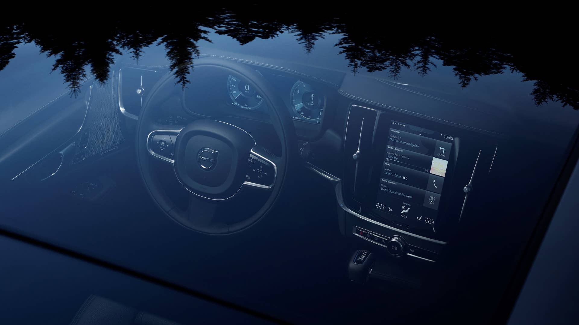 2017 Volvo V90 Cross Country Dashboard Close Up Interior