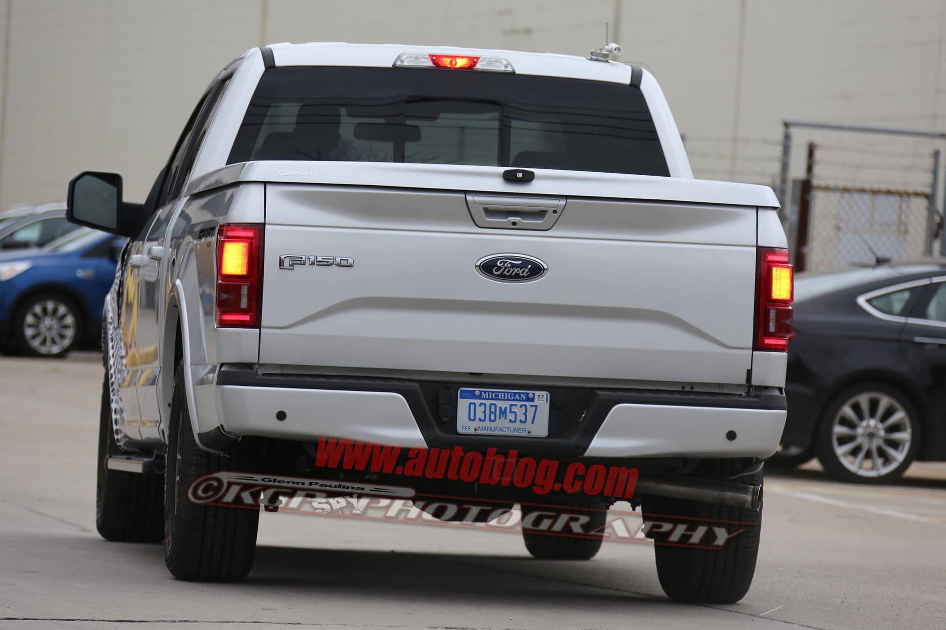 2018 ford f-150 spy shots rear