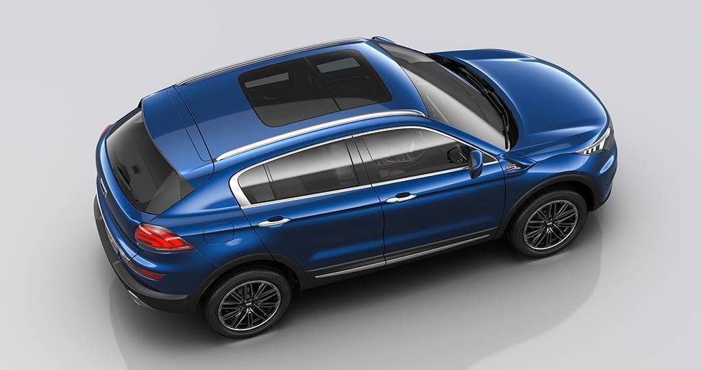 Qoros 5 SUV above