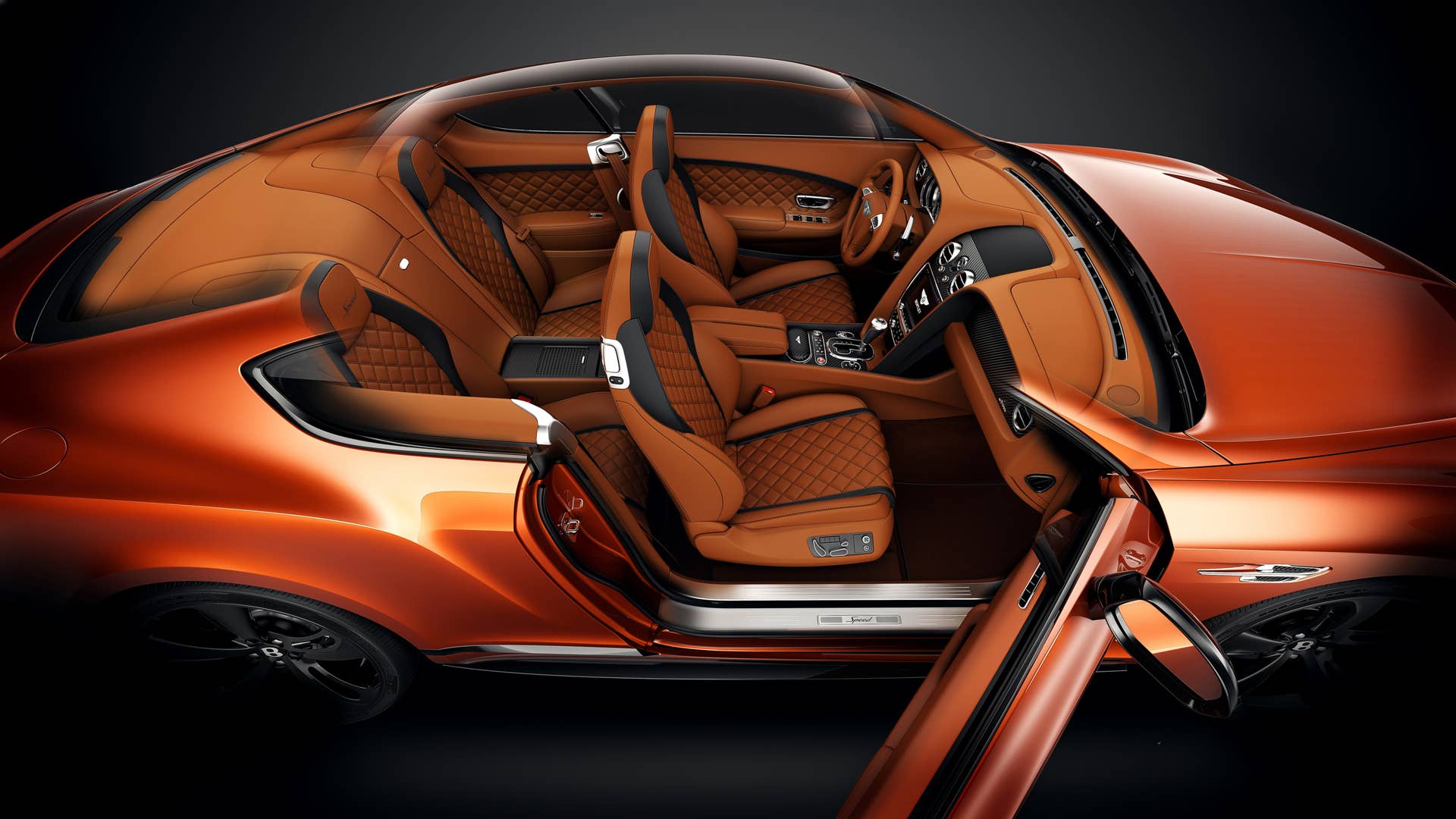 2017 Bentley Continental GT Speed Black Edition interior