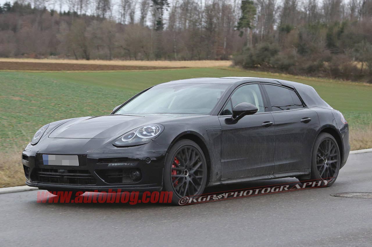 porsche panamera sport turismo spy shots