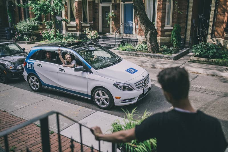 car2go will be introducing 75 four-door vehicles to its fleet in Toronto, Vancouver and Calgary. (PRNewsFoto/car2go North America LLC)