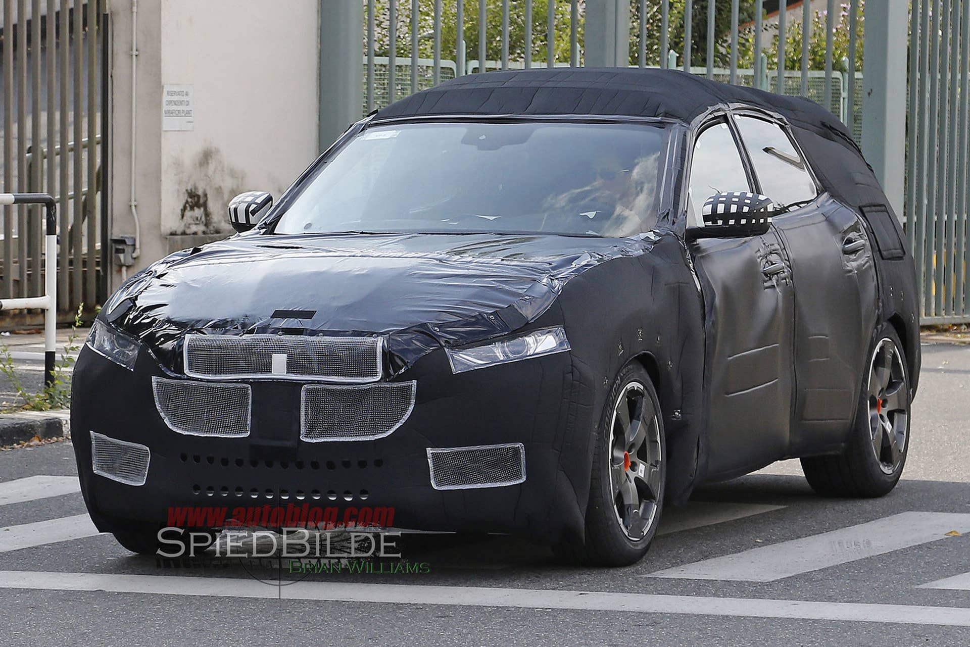 Maserati Levante prototype front 3/4