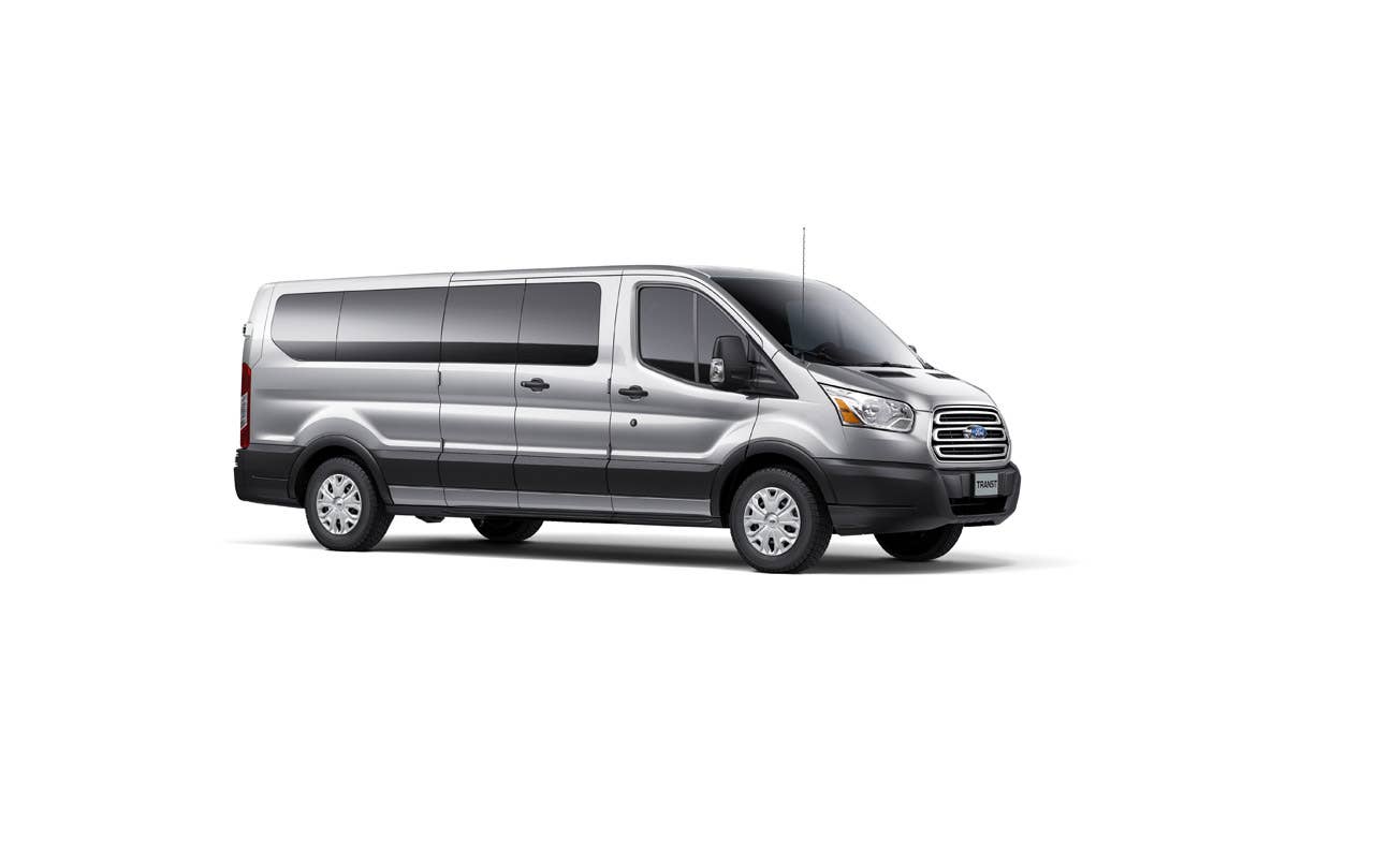 2014 Ford Transit: Available in three roof heights, two wheelbase lengths, and regular and extended-length bodystyles. (12/14/2012)