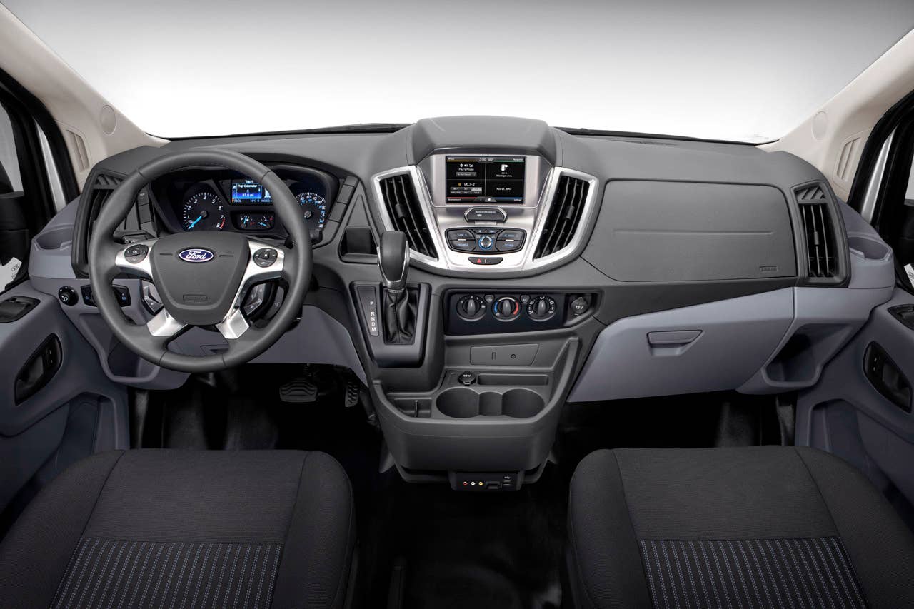 2014 Ford Transit: Available in three roof heights, two wheelbase lengths, and regular and extended-length bodystyles. (12/14/2012)