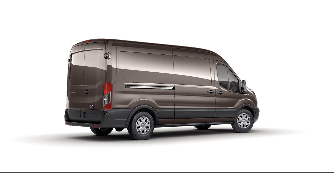 2014 Ford Transit: Available in three roof heights, two wheelbase lengths, and regular and extended-length bodystyles. (12/14/2012)