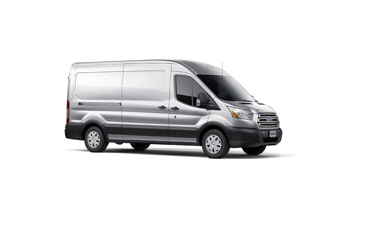 2014 Ford Transit: Available in three roof heights, two wheelbase lengths, and regular and extended-length bodystyles. (12/14/2012)