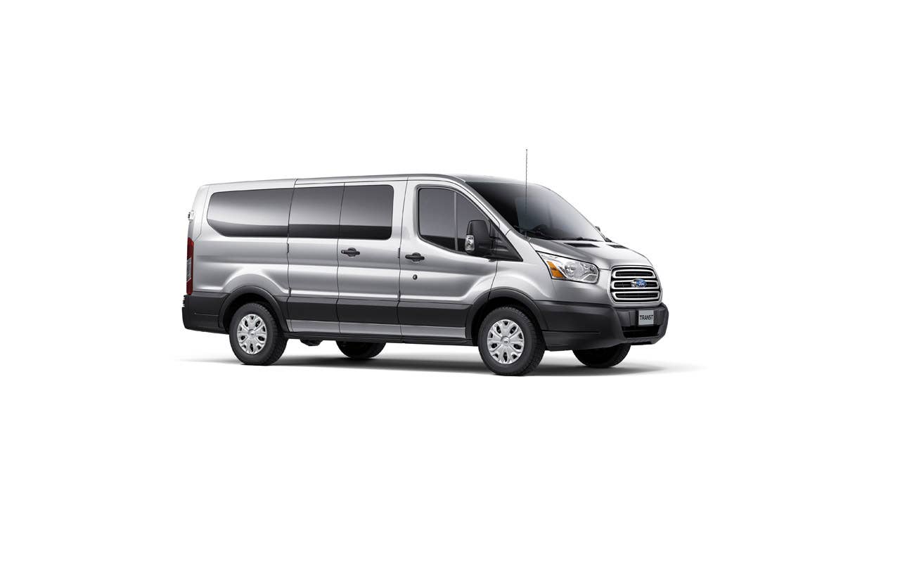 2014 Ford Transit: Available in three roof heights, two wheelbase lengths, and regular and extended-length bodystyles. (12/14/2012)