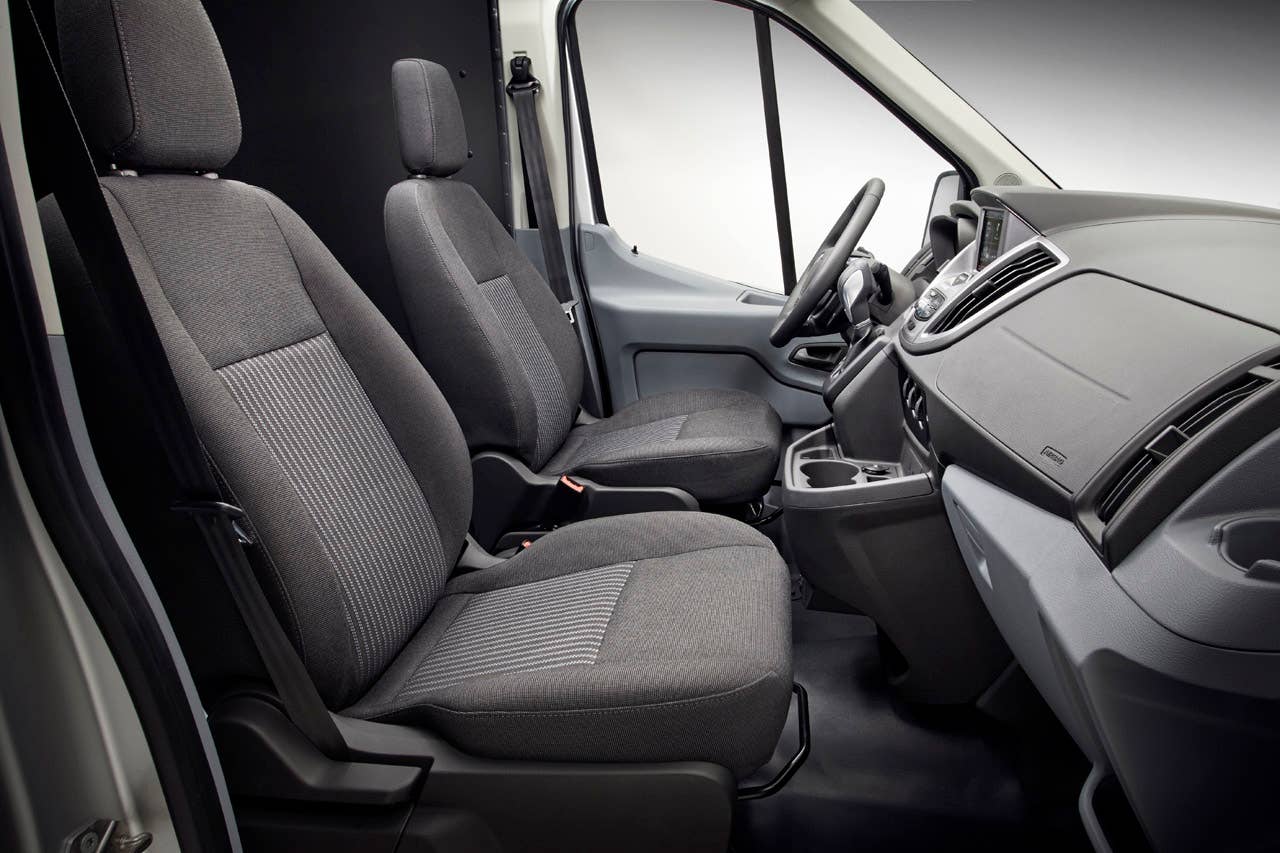 2014 Ford Transit: Available in three roof heights, two wheelbase lengths, and regular and extended-length bodystyles. (12/14/2012)