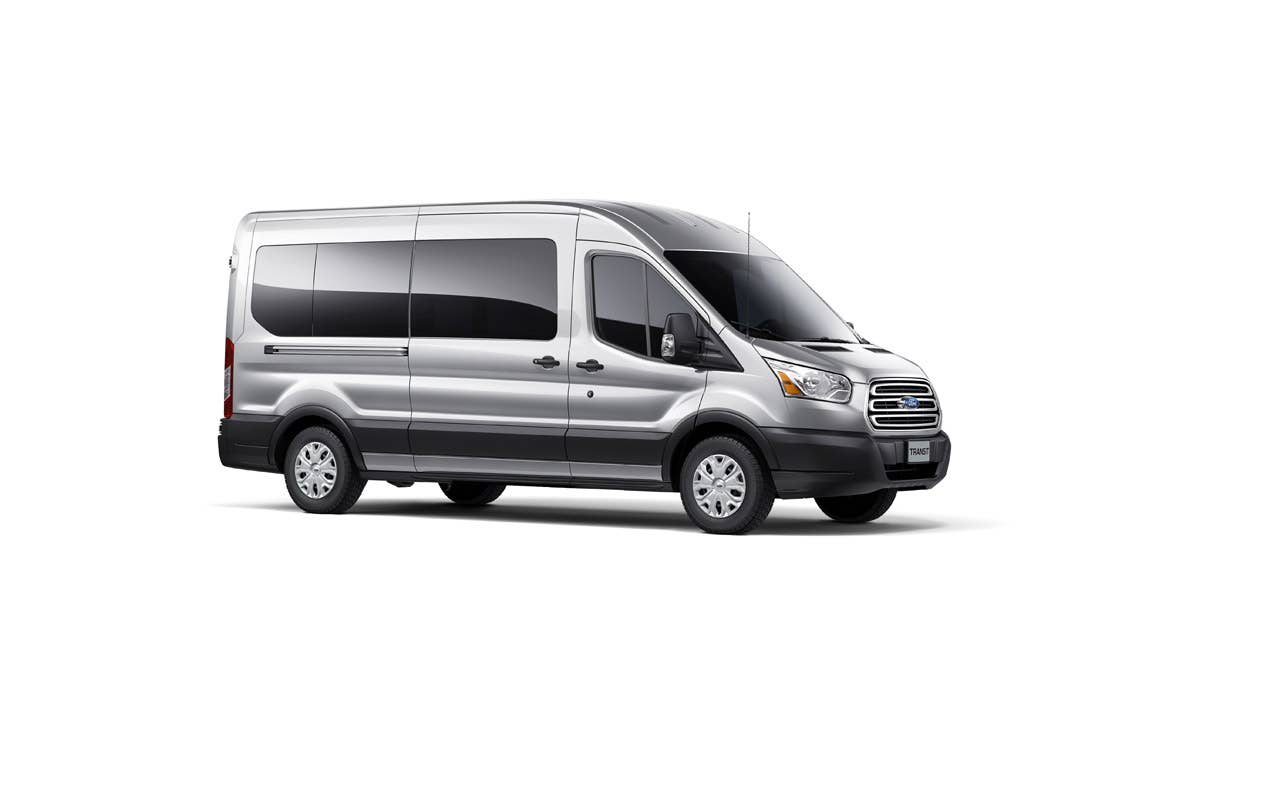 2014 Ford Transit: Available in three roof heights, two wheelbase lengths, and regular and extended-length bodystyles. (12/14/2012)