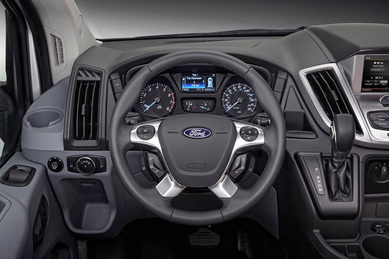 2014 Ford Transit: Available in three roof heights, two wheelbase lengths, and regular and extended-length bodystyles. (12/14/2012)