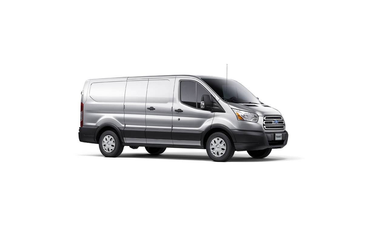 2014 Ford Transit: Available in three roof heights, two wheelbase lengths, and regular and extended-length bodystyles. (12/14/2012)