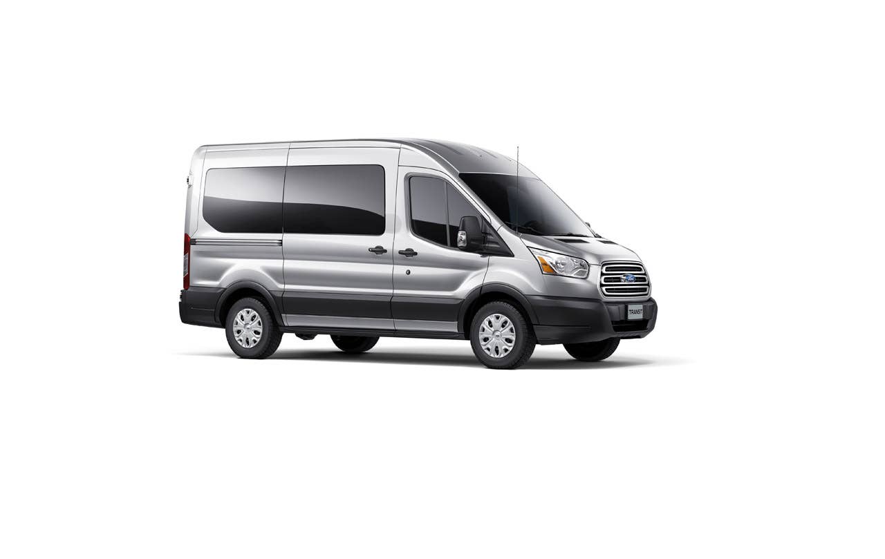 2014 Ford Transit: Available in three roof heights, two wheelbase lengths, and regular and extended-length bodystyles. (12/14/2012)
