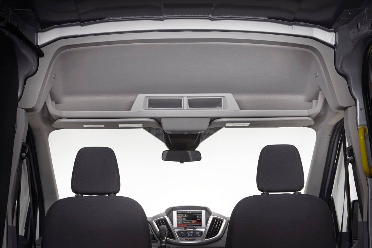 2014 Ford Transit: Available in three roof heights, two wheelbase lengths, and regular and extended-length bodystyles. (12/14/2012)