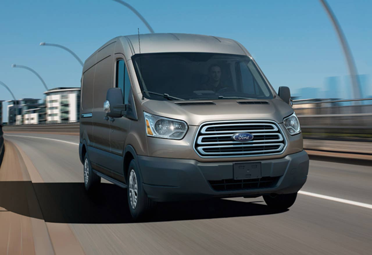 2014 Ford Transit: Available in three roof heights, two wheelbase lengths, and regular and extended-length bodystyles. (12/14/2012)
