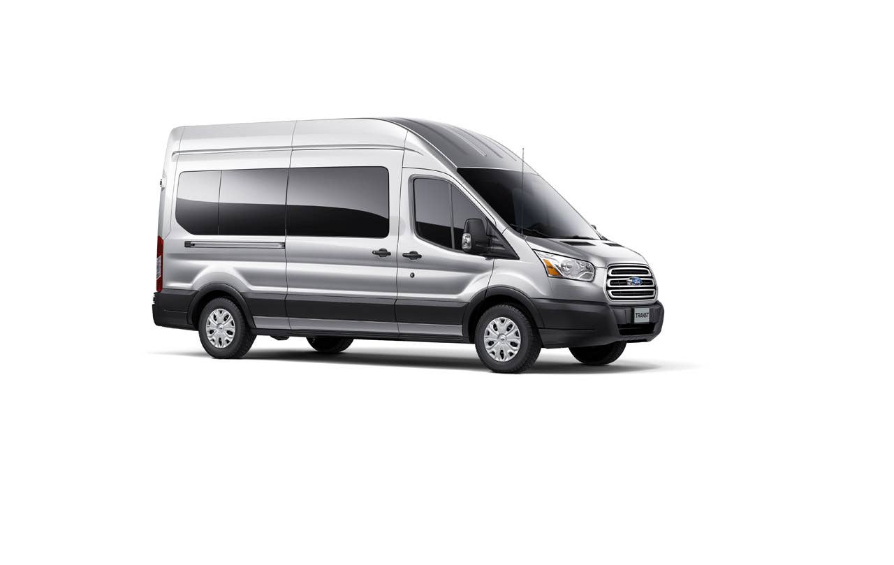 2014 Ford Transit: Available in three roof heights, two wheelbase lengths, and regular and extended-length bodystyles. (12/14/2012)