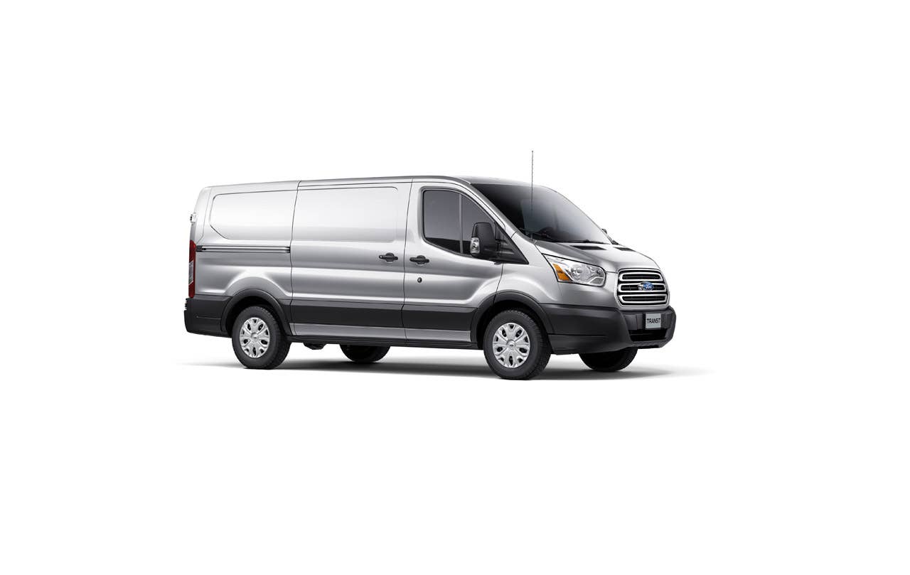 2014 Ford Transit: Available in three roof heights, two wheelbase lengths, and regular and extended-length bodystyles. (12/14/2012)