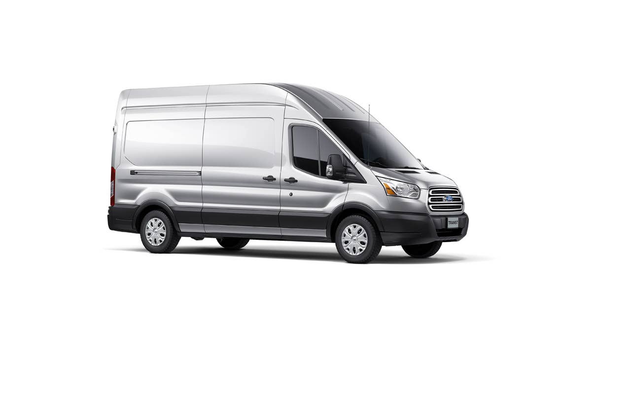 2014 Ford Transit: Available in three roof heights, two wheelbase lengths, and regular and extended-length bodystyles. (12/14/2012)