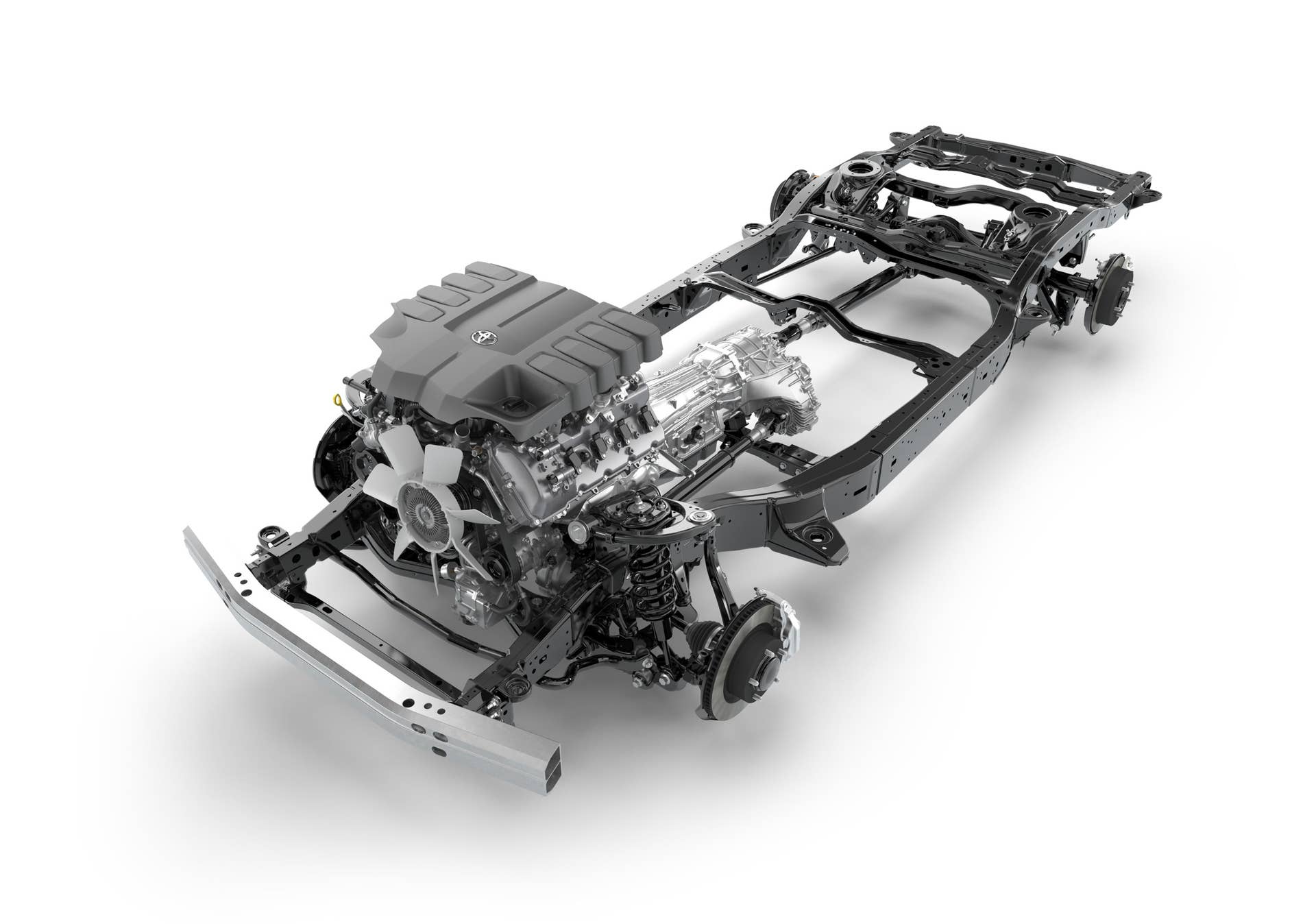 2016 Toyota Land Cruiser 200 chassis frame