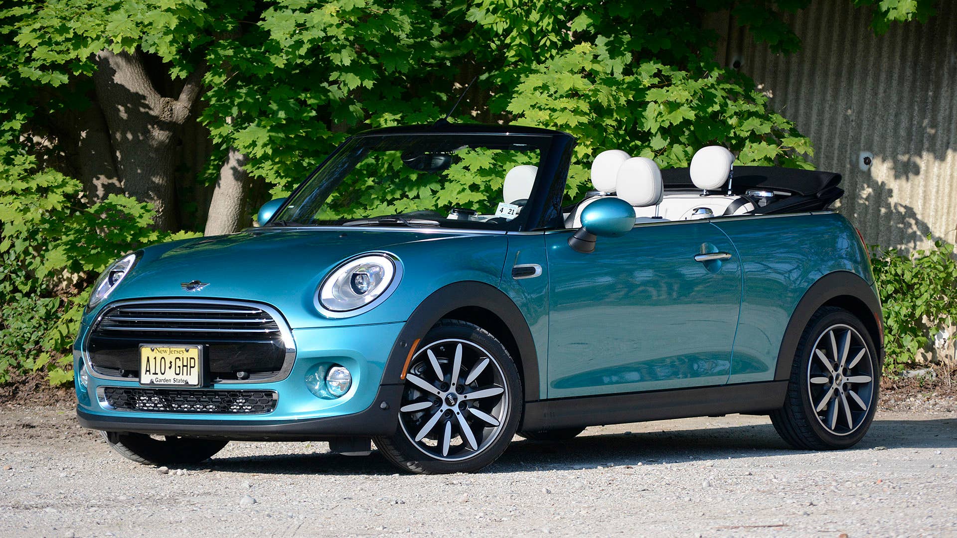 2017 Mini Cooper Convertible front 3/4 view