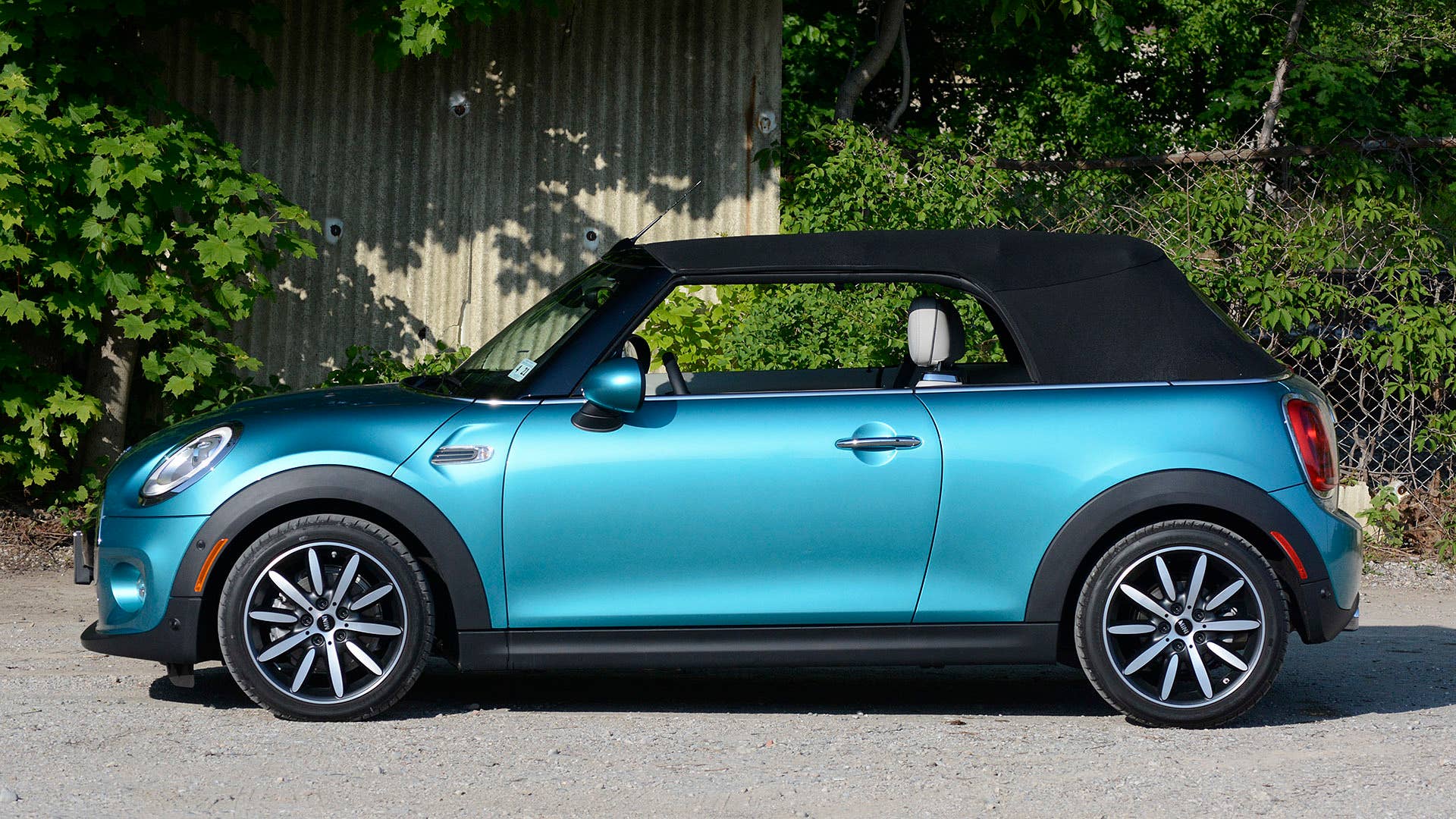 2017 Mini Cooper Convertible side view