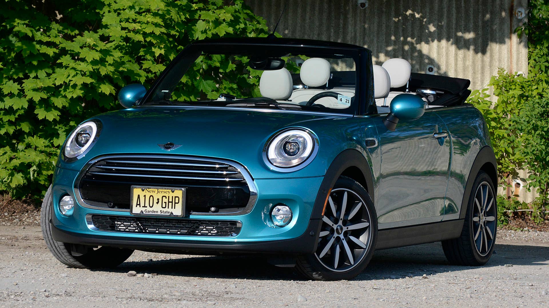 2017 Mini Cooper Convertible front 3/4 view