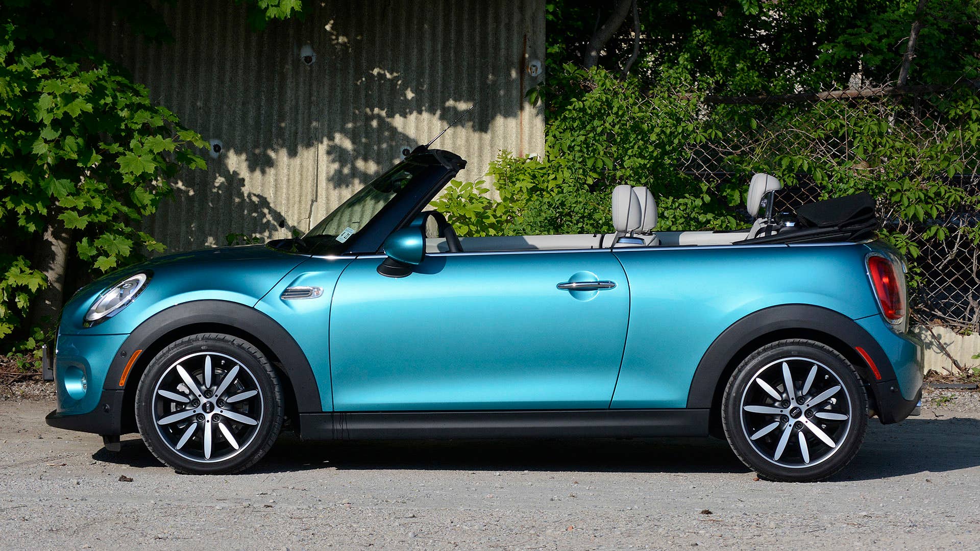 2017 Mini Cooper Convertible side view